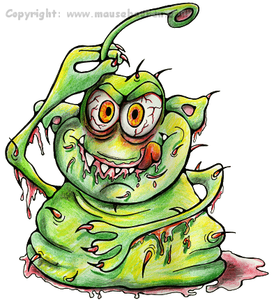 bazille,bakterie,virus,alien,-illustration-comic-individuell-cartoons-zeichnungen-mausebaeren
