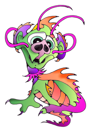 alien, aliens, ausserirdisch, ausserirdische, gr&uuml;ne m&auml;nnchen, gruene maennchen by Christine Dumbsky und Drache, drachen