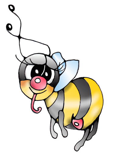 Biene, Bine, bienen, bienchen, Honigbiene, biene und honig, biene und blume, biene denkt blume, honigtopf, bee, bees, honeybee, honey bees, Abeille, abeia, abeja by Christine Dumbsky