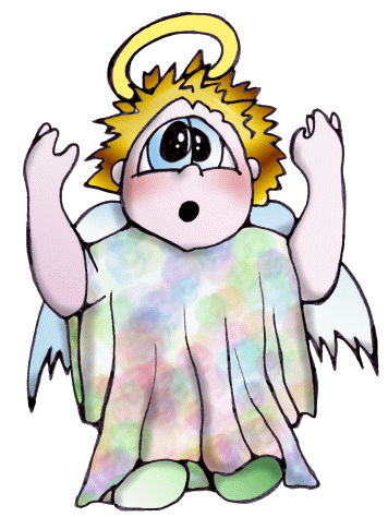 Engel, Engelchen, Angel, angels, Baeren, Mausebaer, Mauseb&auml;r, Mausebaeren by Christine Dumbsky