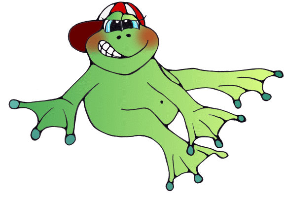 Frosch, Fr&ouml;sche, Froesche, frog, frogs, comic, comics, Comicfigur, comicfiguren von Christine Dumbsky