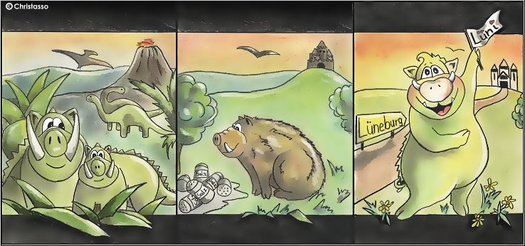 wie entwickelte sich L&uuml;ni im Laufe der Evolution?
