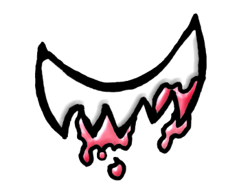 monsterzhne, monsterzahn, munster tooth, munster teeth, blod, blut, mausezahn hasenzahn, hasenzaehne, hasenzhne, Goldzahn, smily, grinsen, vampierzhne, vampierzaehne, vampier, vampire, zhne, tooth, teeth, mouth, mund, zhne, zaehne, Zahn, mausezahn, rote lippen, bocca, bouche, mouth, mnder, icons by www.mausebaeren.com, Design & copyright Christine Dumbsky