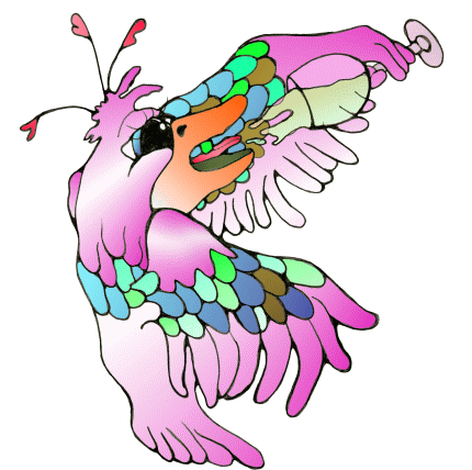 Woodpecker, sip woodpeckers/Spechte, Specht, Schluckspechte, comics, comic, comicfiguren, Komikfiguren, Kindercomics, kindercomic von Christine Dumbsky