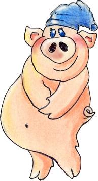 Schwein, Schweine, Schweinchen, Schweinetiere, Gl&uuml;cksschwein, Gluecksschwein, Gluecksschweinchen, Gl&uuml;cksschweinchen, Ferkel, Ferkelchen, pig, pigs, porc, porcs, goret, cerdo, cerdos, cerdocito by Christine Dumbsky