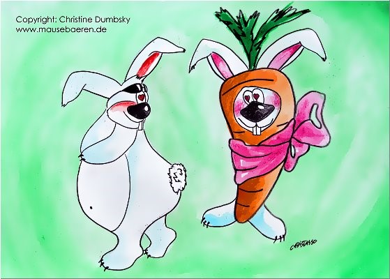 Geschenk, Geschenke, Gift, Karotte, Karottenkost&uuml;m, Karottenkostuem, Hasen, hase, andana, liebrecilla, rabbit, rabbits, Hasi, h&auml;schen, Haeschen by Christine Dumbsky