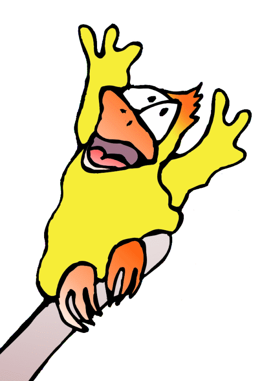 gelber vogel sitzt auf ast, vogelcomic, vogel-comic, vogelkomik, vogel-komik, gemalter vogel, gemaltes vgelchen, gelber Vogel, Daumen hoch, freut sich, comic, comics, illustrationen, illustration, komik, komiks, voegelchen, vgelchen, vgel, voegel, vogel, bird, birds, tiny bird, avecilla, aves, ave by Christine Dumbsky