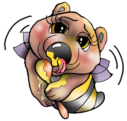Honigb&auml;r, honigb&auml;rchen, honigbaerchen, honigbaer, honey bear, honeybear, honeybears, honey bears, Honigb&auml;ren, Honigbaeren, mauseb&auml;r, mausebaer, mausebear, mauseb&auml;ren, mausebaeren, mausebearen, comic, comics, kinderkomiks, kindercomics, comicbilder von Christine Dumbsky