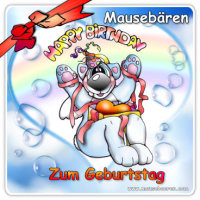 Mausebären - zum Geburtstag